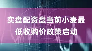 实盘配资盘当前小麦最低收购价政策启动
